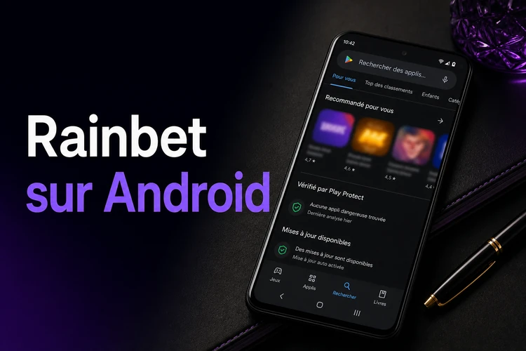 Rainbet sur Android
