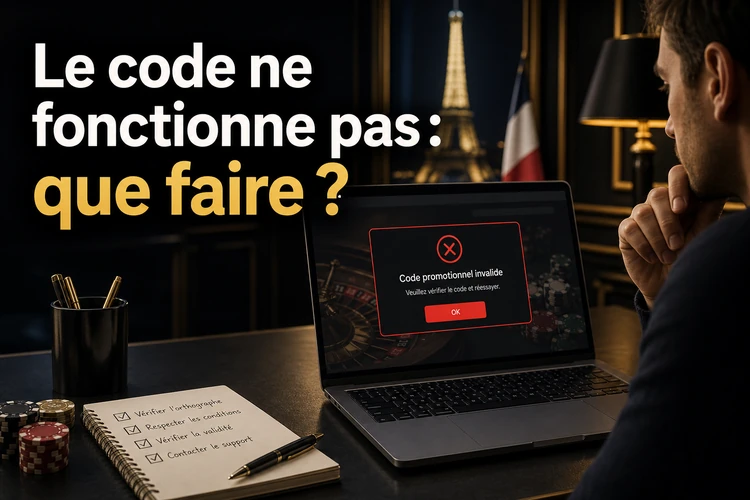Le code ne fonctionne pas : que faire ?