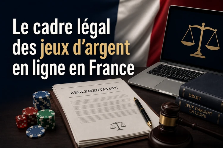 Le cadre légal des jeux d'argent en ligne en France