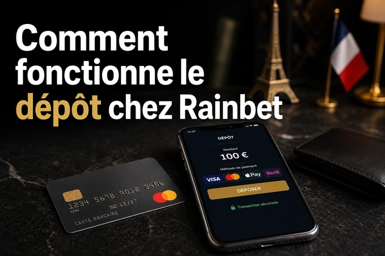 Comment fonctionne le dépôt chez Rainbet